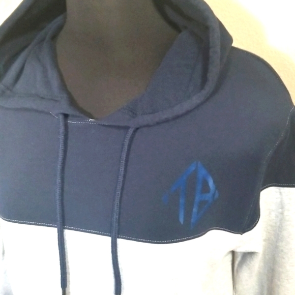 Ted Baker Hoodie Dressed to Chill Blue Gray - Picture 2 of 8